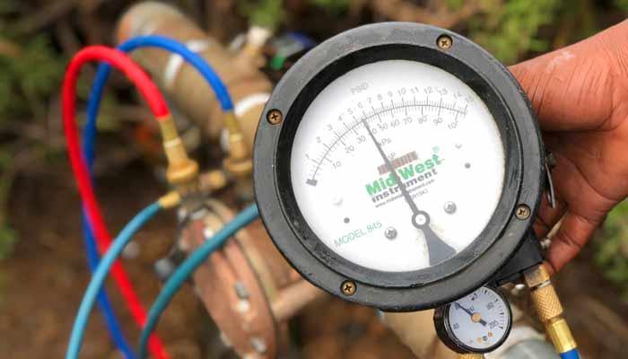 Backflow Test Gauge